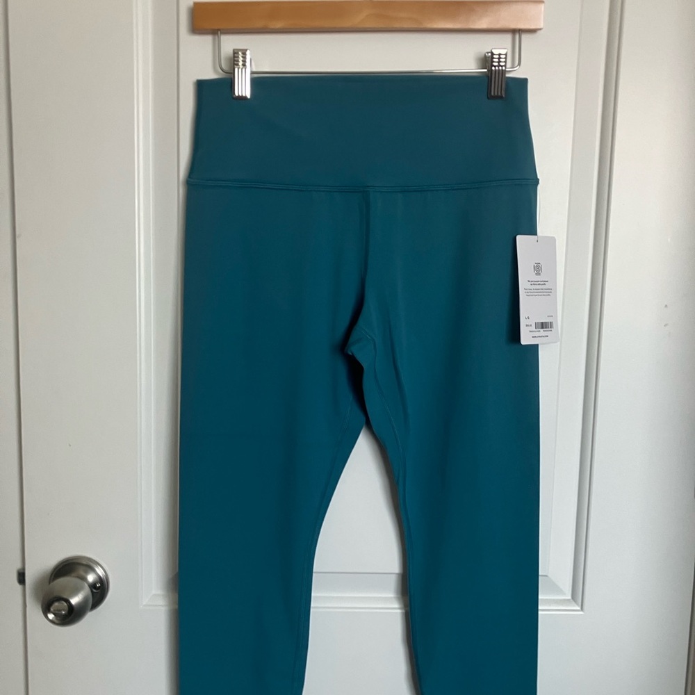 Athleta Women's Transcend 7/8 Tight in Marine blue